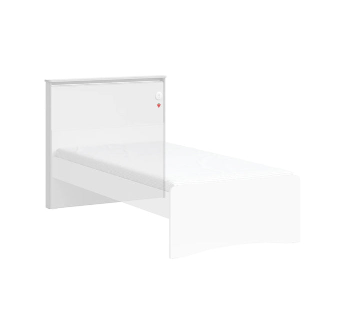 MONTES WHITE FLAT HEADBOARD (100 cm)